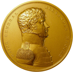 Alexander Macomb's Congressional Gold Medal